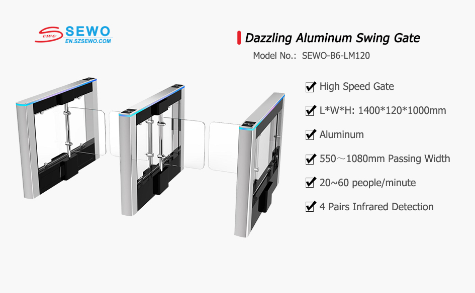 SEWO Dazzling Aluminum Swing Gate